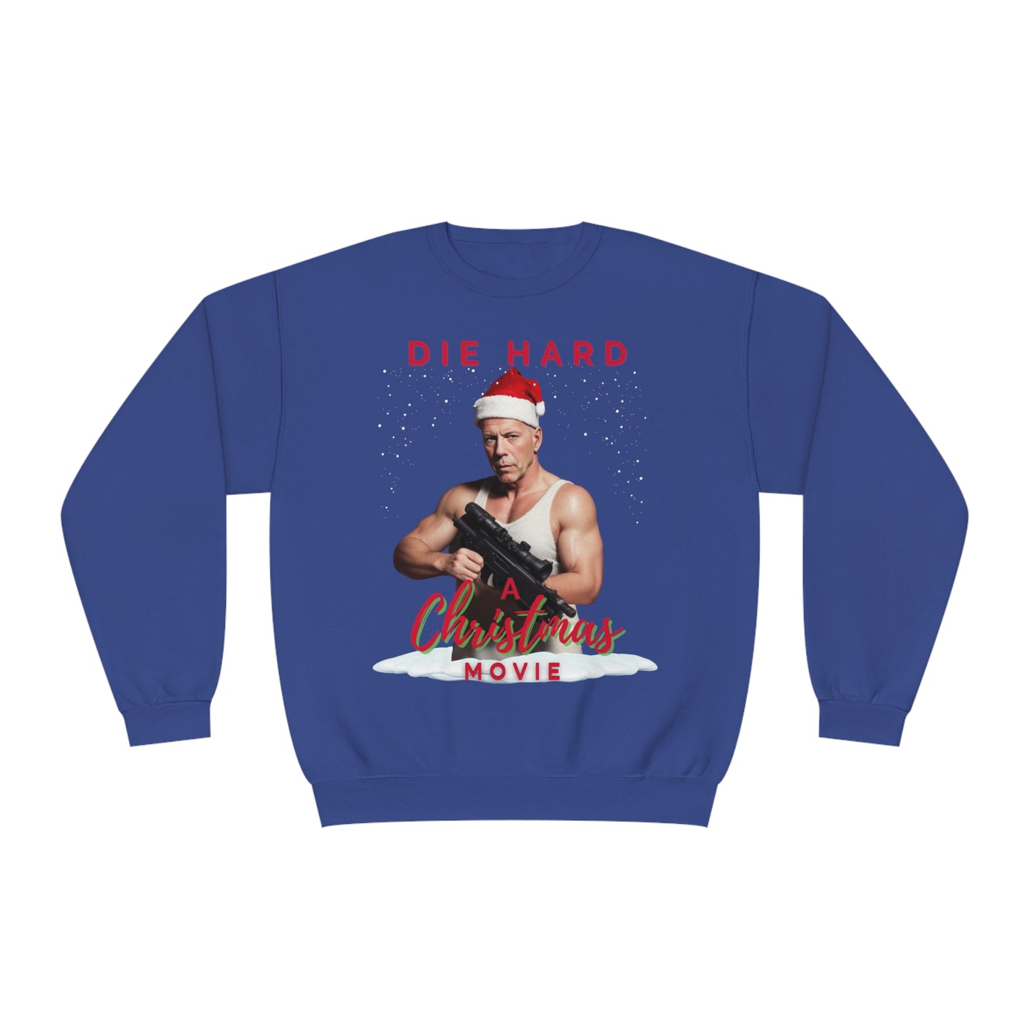 Die Hard A Christmas Movie Unisex NuBlend® Crewneck Sweatshirt