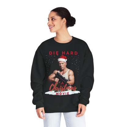 Die Hard A Christmas Movie Unisex NuBlend® Crewneck Sweatshirt