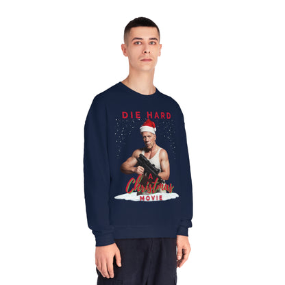 Die Hard A Christmas Movie Unisex NuBlend® Crewneck Sweatshirt