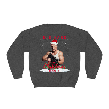 Die Hard A Christmas Movie Unisex NuBlend® Crewneck Sweatshirt