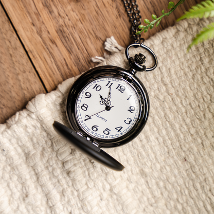 Dad Personalized Engraved Pocket Watch