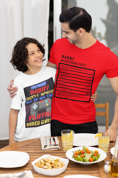Men's classic tee Daddy Nutritional Facts