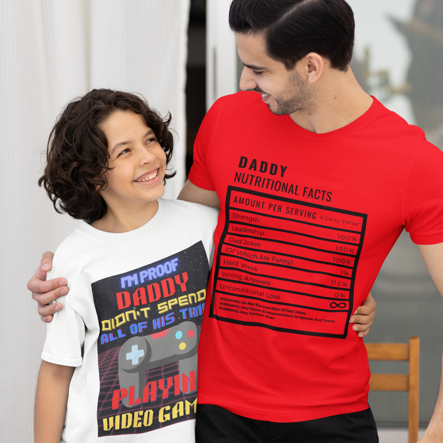 Men's classic tee Daddy Nutritional Facts