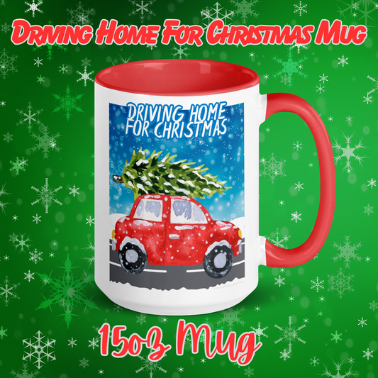 Driving Home For Christmas Mug