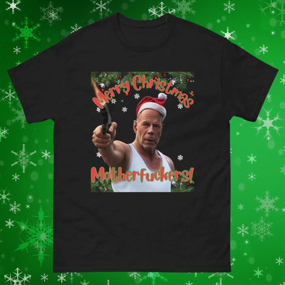 Merry Christmas Mofos For Die Hard Christmas Fans Gift For Husband, Boyfriend, Dad, Partner, or Friend.