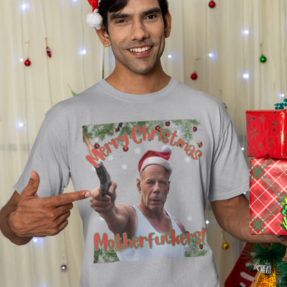 Merry Christmas Mofos For Die Hard Christmas Fans Gift For Husband, Boyfriend, Dad, Partner, or Friend.