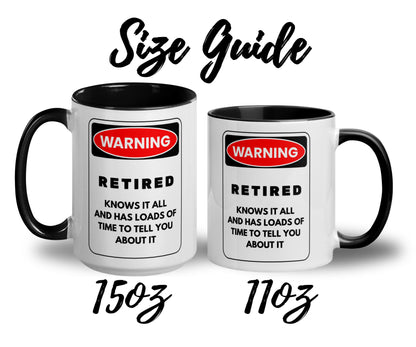 Retirement Warning Mug