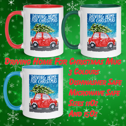 Driving Home For Christmas Mug