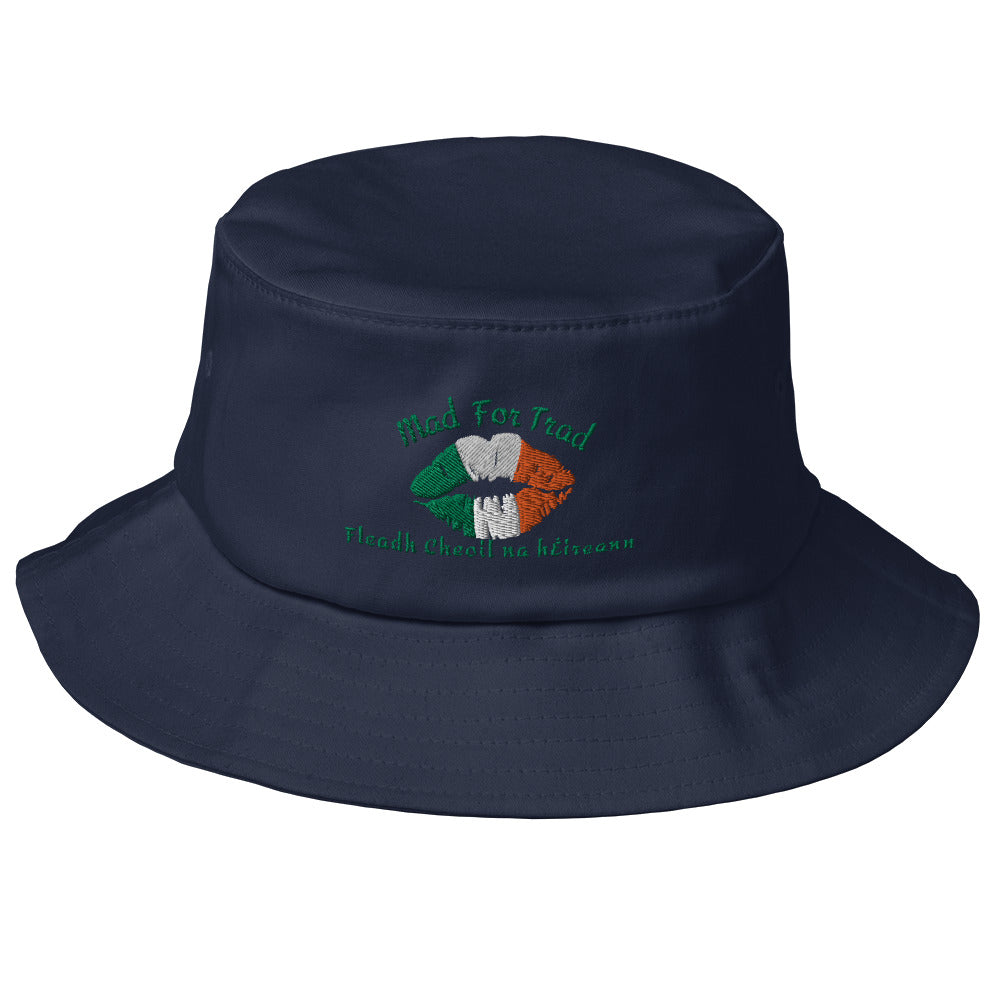 "Mad For Trad" Kiss Old School Bucket Hat