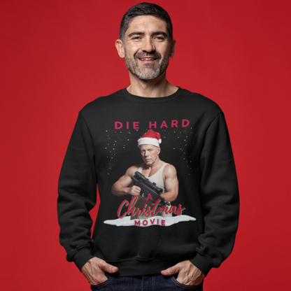 Die Hard A Christmas Movie Unisex NuBlend® Crewneck Sweatshirt