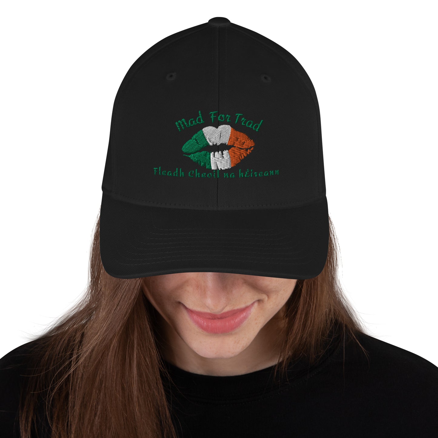 Fleadh Cheoil na hÉireann Mad For Trad Kiss Structured Twill Cap