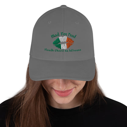 Fleadh Cheoil na hÉireann Mad For Trad Kiss Structured Twill Cap