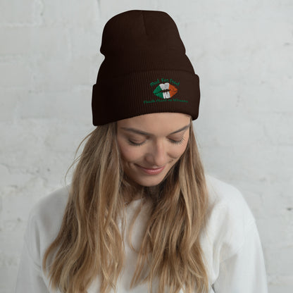 Fleadh Cheoil na hÉireann Mad For Trad Kiss Cuffed Beanie