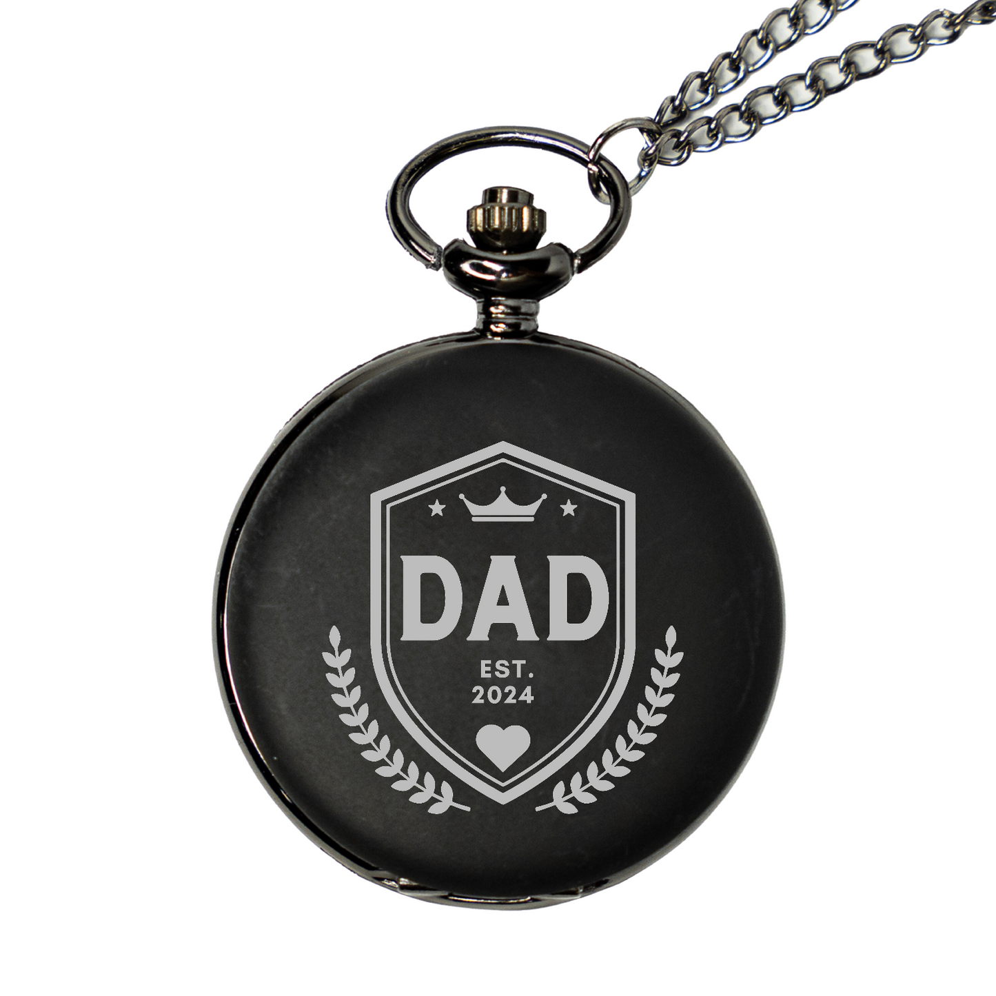 Dad Personalized Engraved Pocket Watch