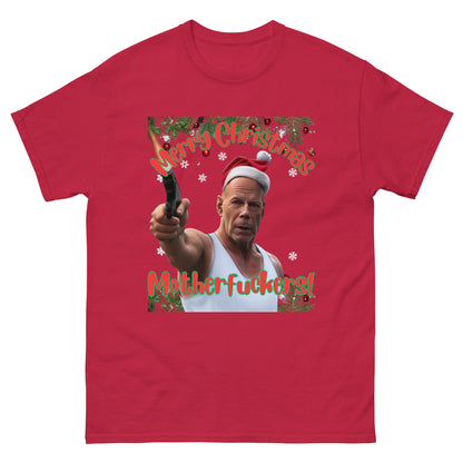 Merry Christmas Mofos For Die Hard Christmas Fans Gift For Husband, Boyfriend, Dad, Partner, or Friend.