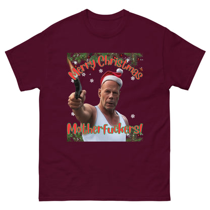 Merry Christmas Mofos For Die Hard Christmas Fans Gift For Husband, Boyfriend, Dad, Partner, or Friend.