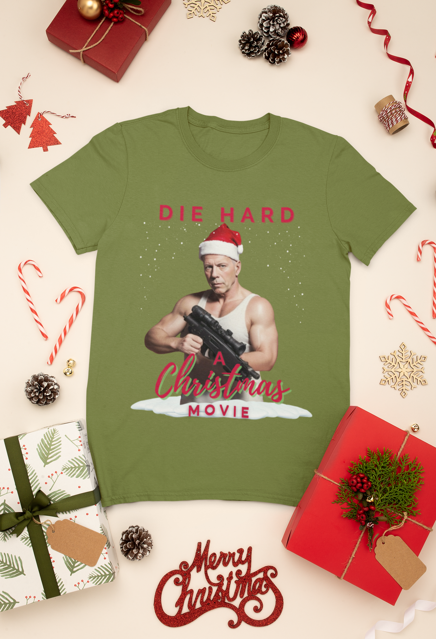 Die Hard A Christmas Movie T Shirt