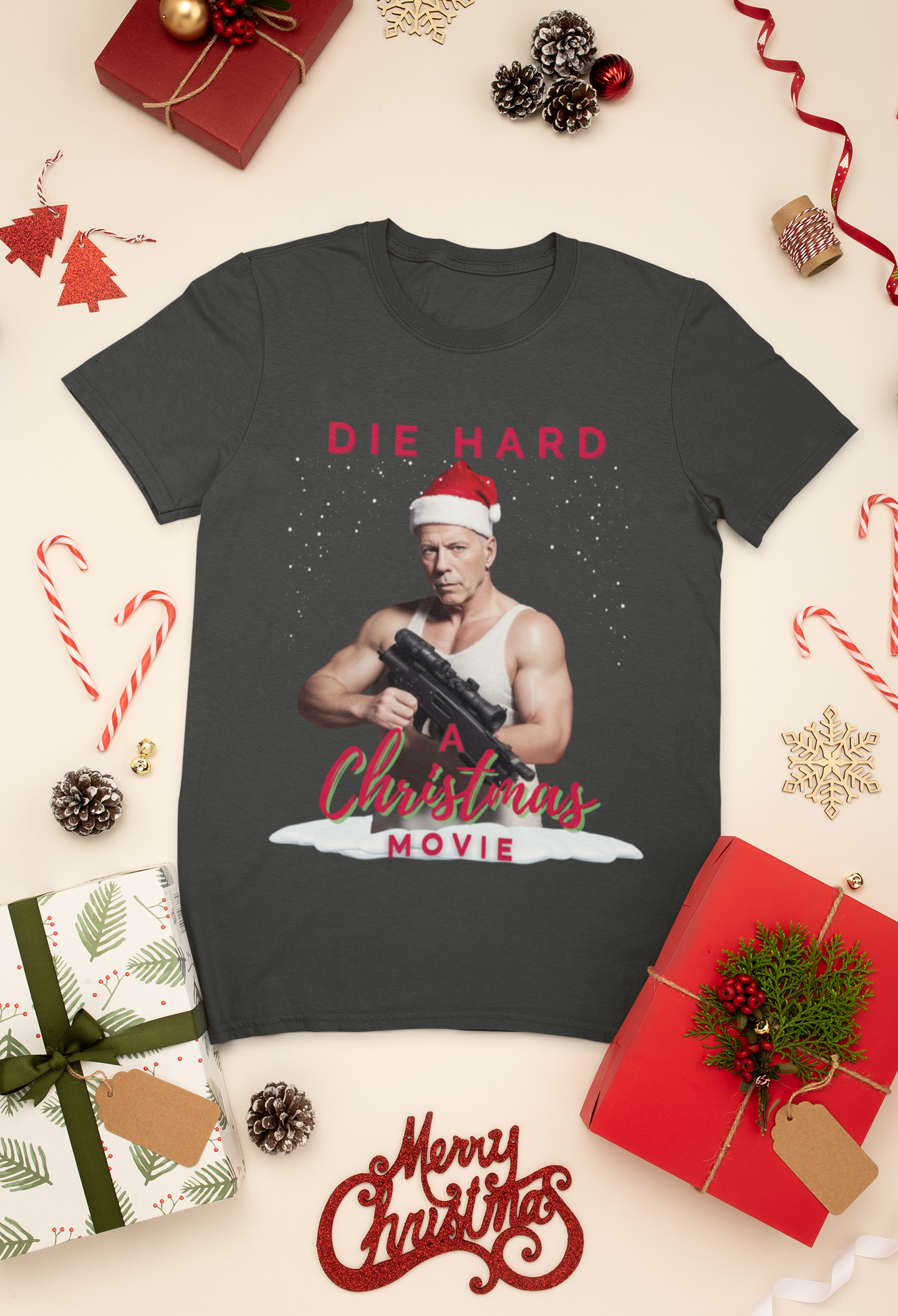 Die Hard A Christmas Movie T Shirt