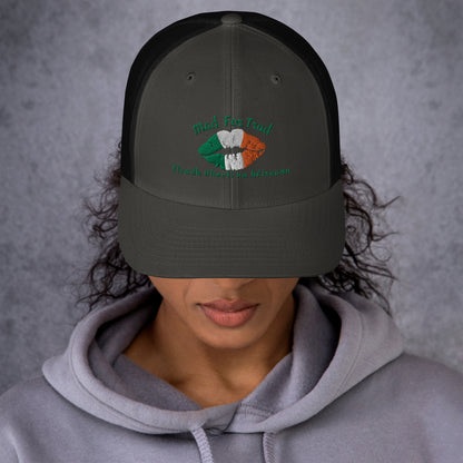 Fleadh Cheoil na hÉireann Mad For Trad Kiss Trucker Cap