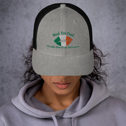 Fleadh Cheoil na hÉireann Mad For Trad Kiss Trucker Cap