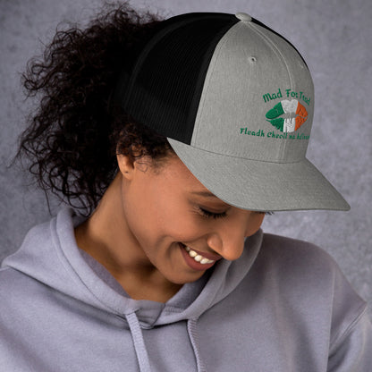 Fleadh Cheoil na hÉireann Mad For Trad Kiss Trucker Cap