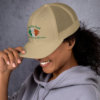 Fleadh Cheoil na hÉireann Mad For Trad Kiss Trucker Cap