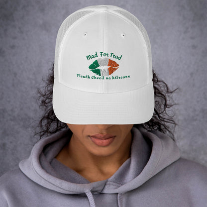 Fleadh Cheoil na hÉireann Mad For Trad Kiss Trucker Cap