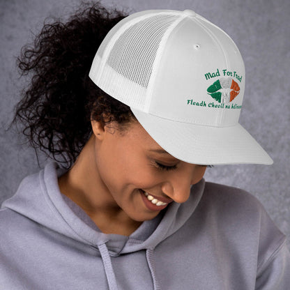 Fleadh Cheoil na hÉireann Mad For Trad Kiss Trucker Cap