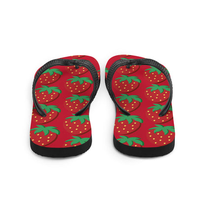 "Strawberry Bliss" Flip-Flops