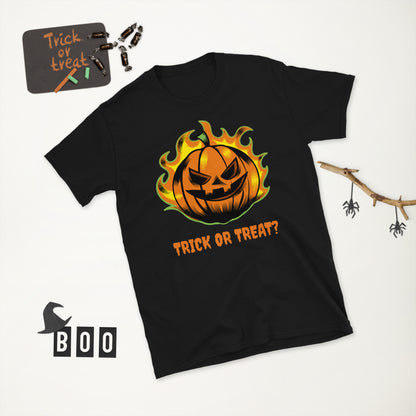 Trick Or Treat Pumpkin Halloween Tee