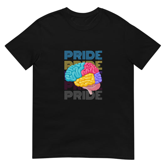 Short-Sleeve Pride On Brain The T-Shirt