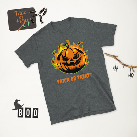 Trick Or Treat Pumpkin Halloween Tee