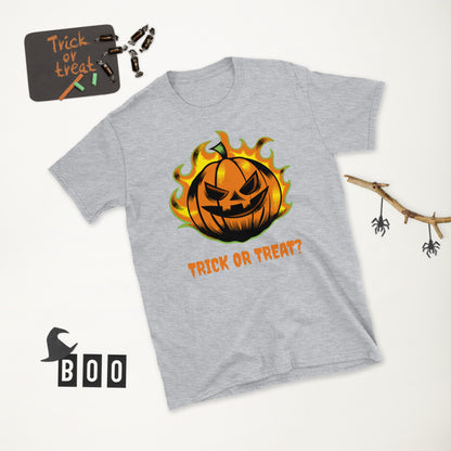 Trick Or Treat Pumpkin Halloween Tee