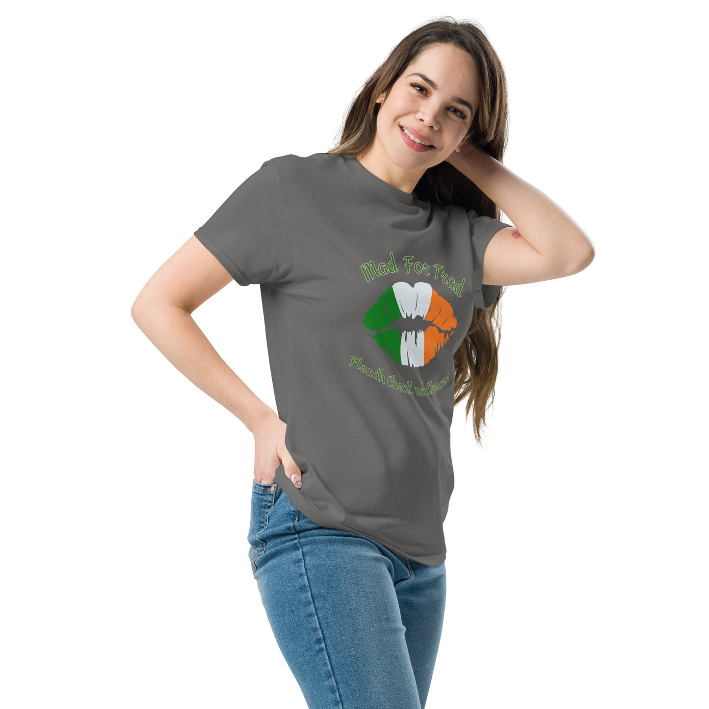 Fleadh Cheoil na hÉireann "Mad For Trad" Unisex classic tee