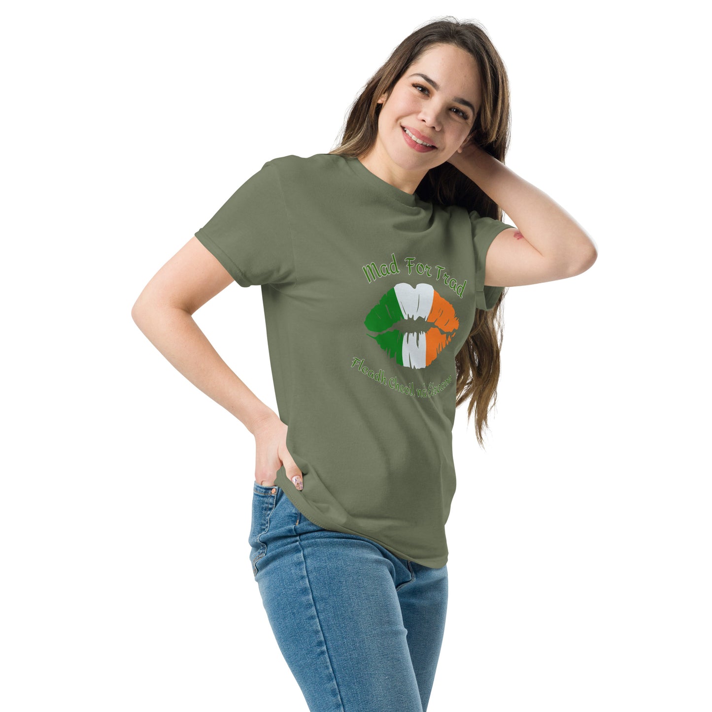 Fleadh Cheoil na hÉireann "Mad For Trad" Unisex classic tee