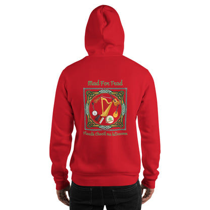 Fleadh Cheoil na hÉireann 2024 Mad For Trad Instruments Unisex Hoodie