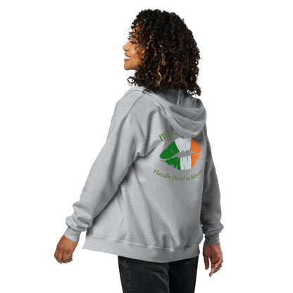 Mad For Trad Kiss Unisex zip hoodie