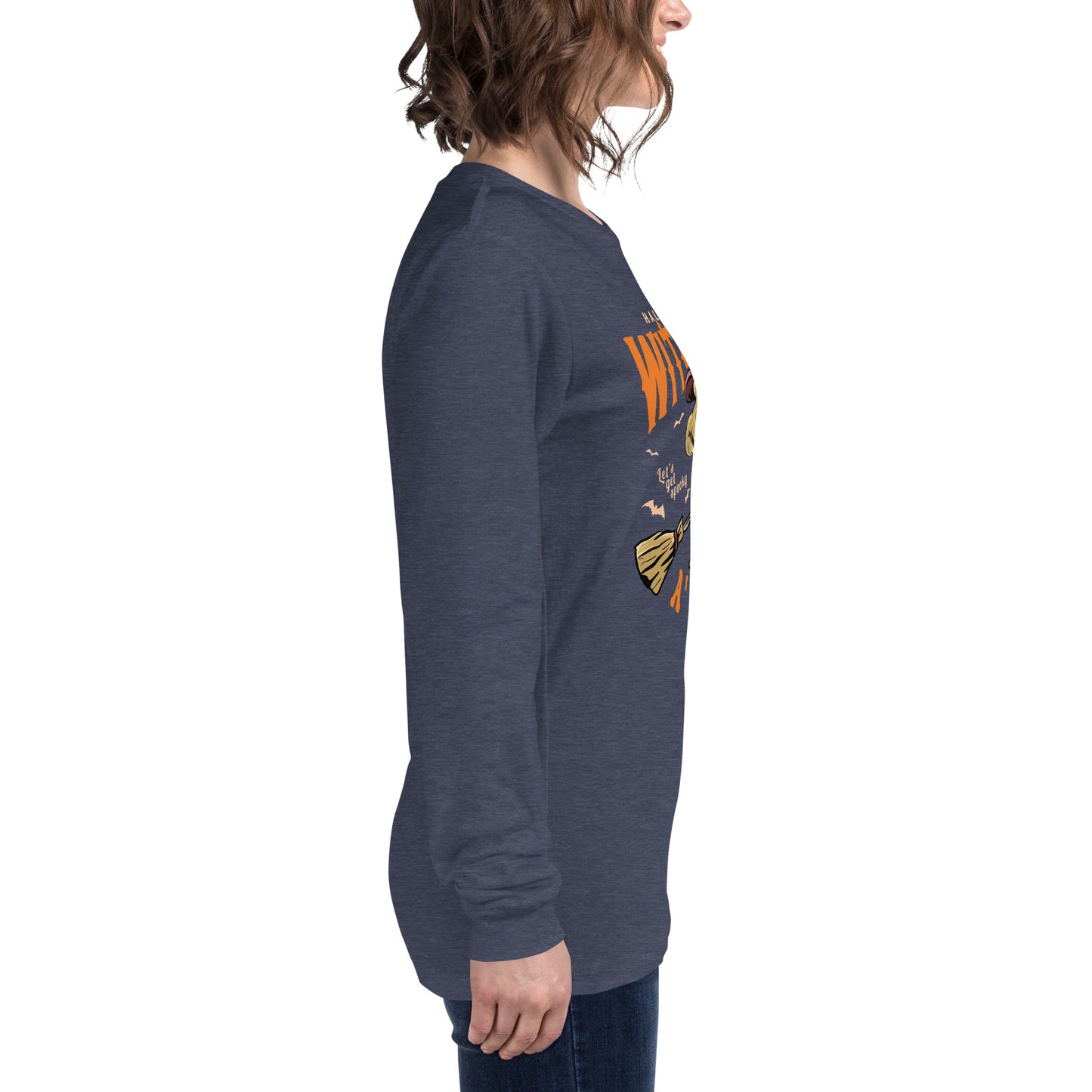 'Halloween Witching Around Unisex Long Sleeve Tee