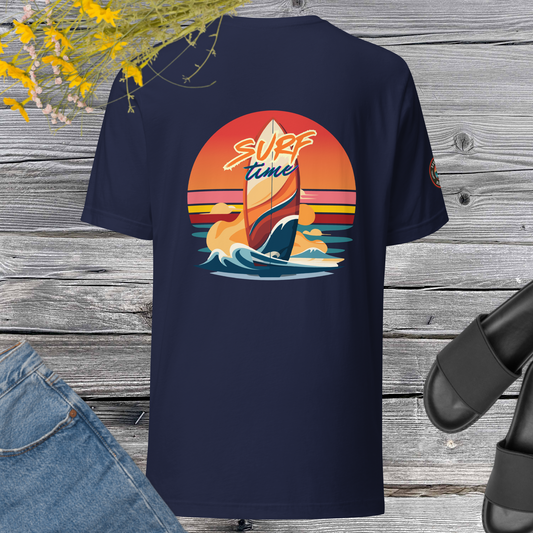 Beach Bum "Surf Time" Unisex staple eco t-shirt