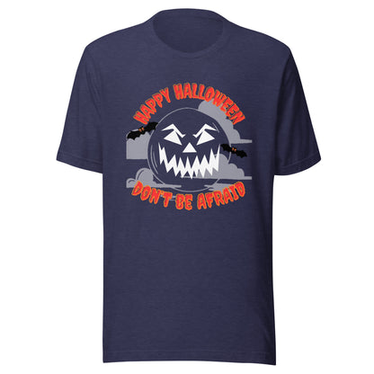 Happy Halloween Tee: Spooky Moon & Bats Unisex t-shirt