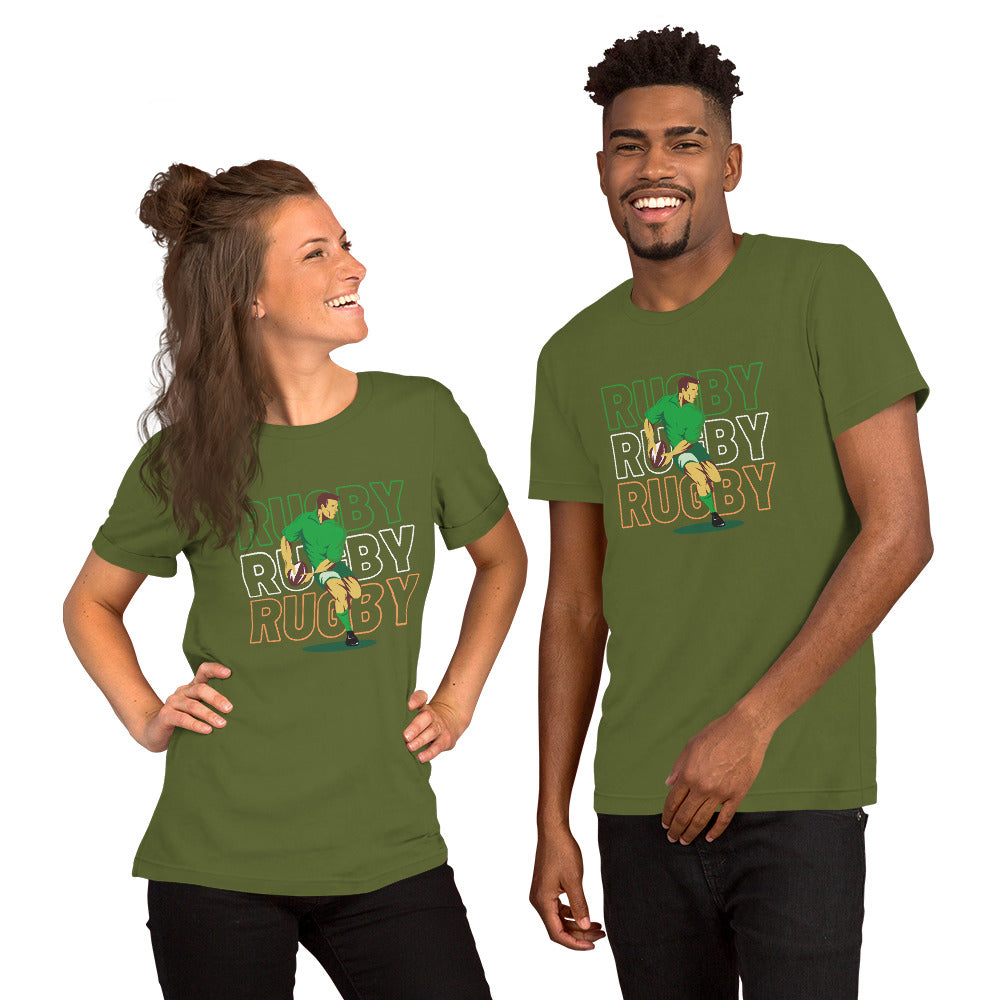 RUGBY RUGBY RUGBY Ireland Rugby Fan's Unisex T Shirt