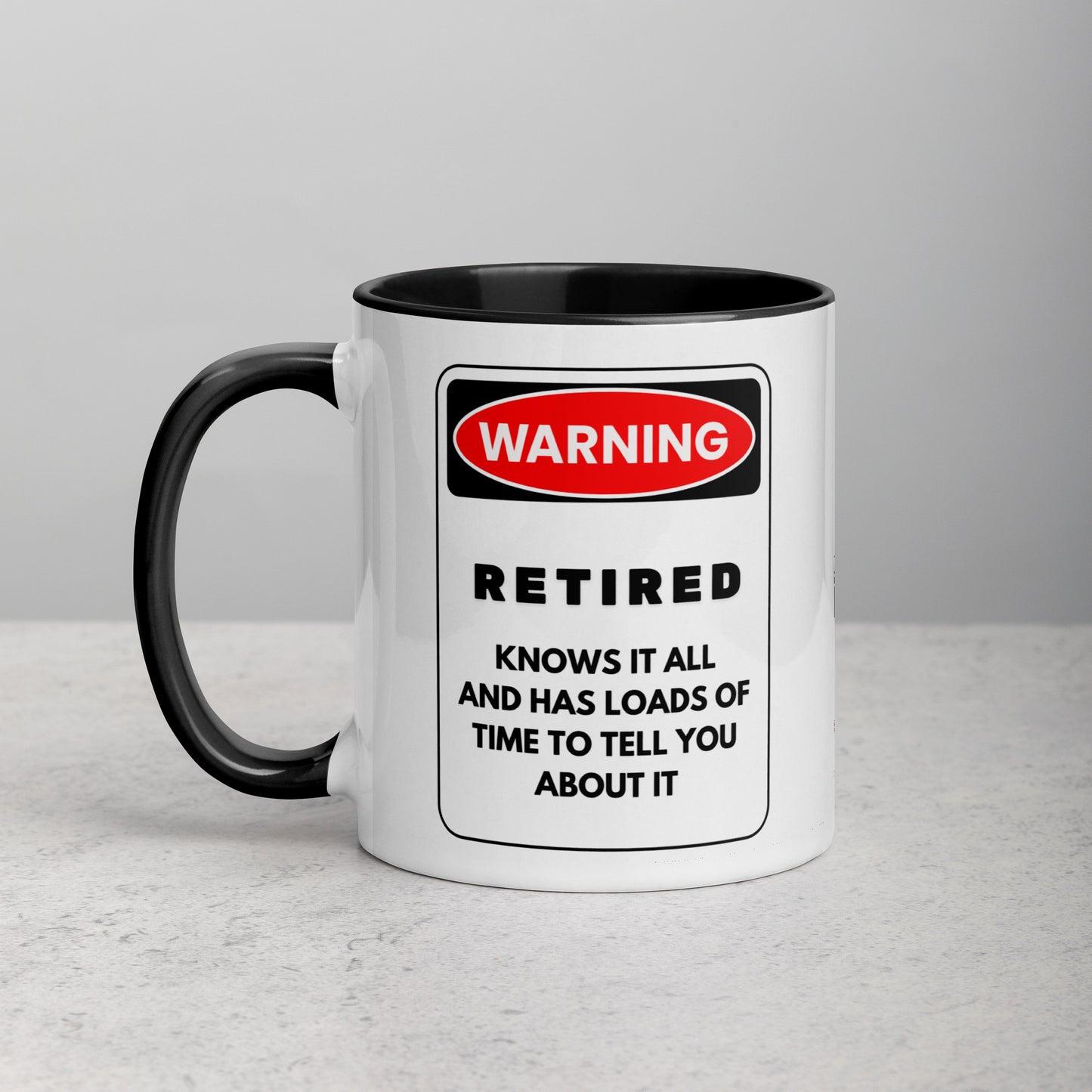 Retirement Warning Mug