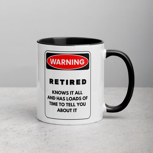 Retirement Warning Mug