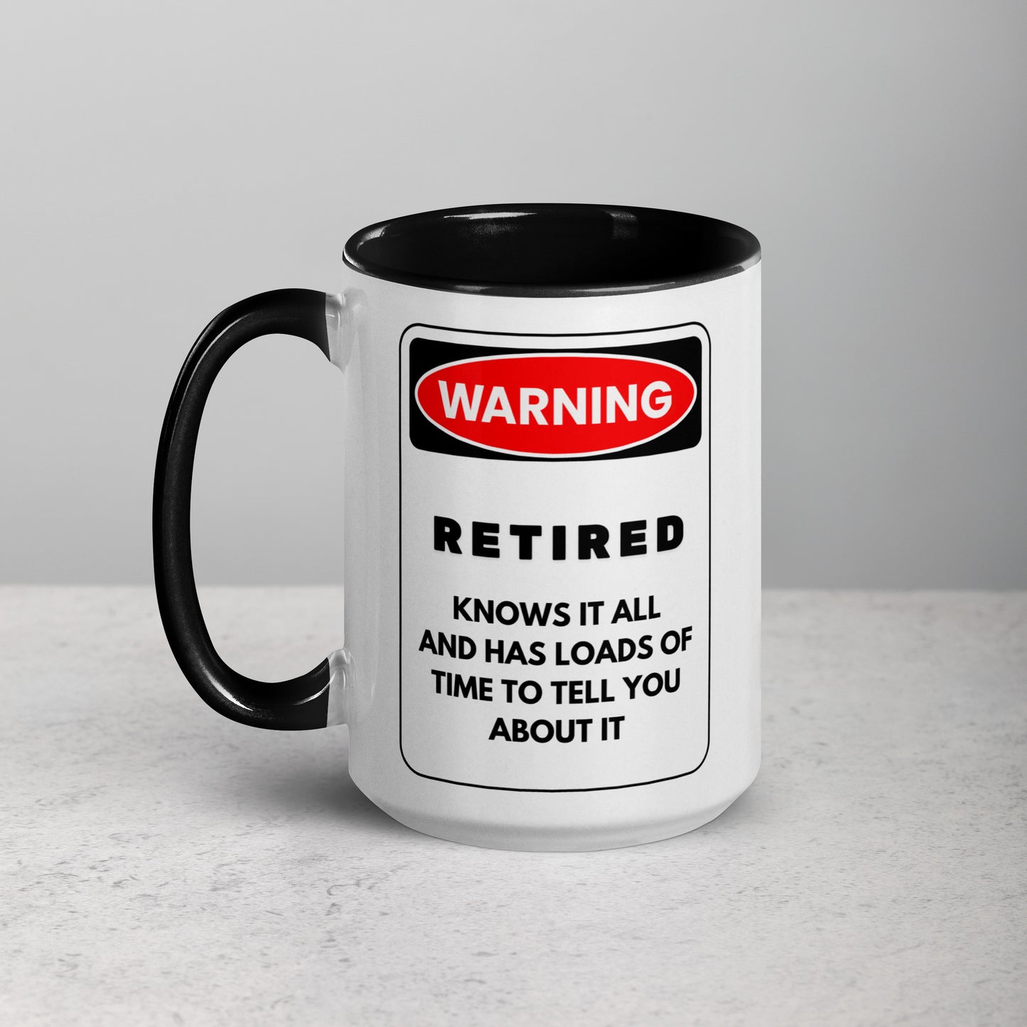 Retirement Warning Mug