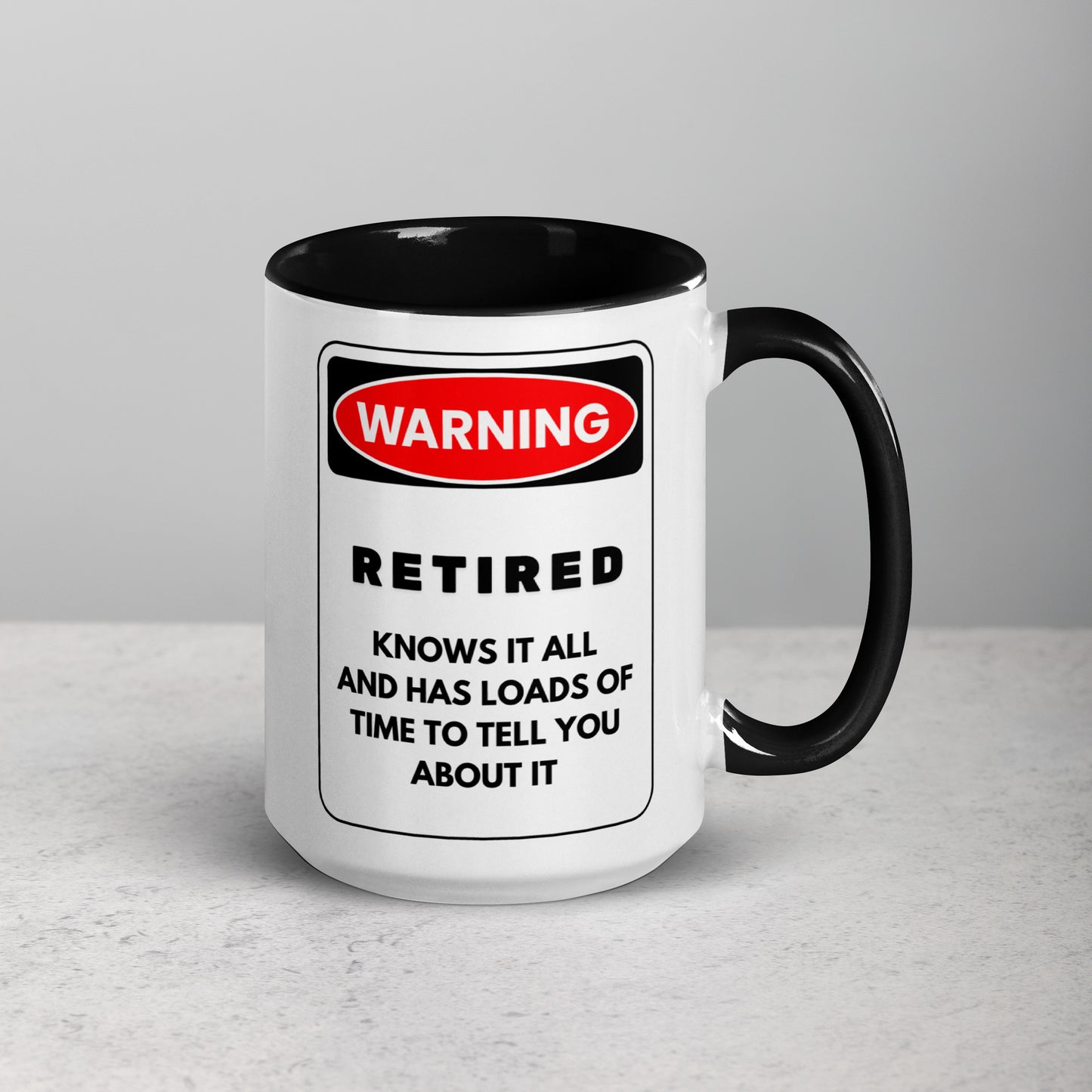 Retirement Warning Mug