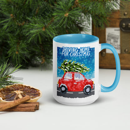 Driving Home For Christmas Mug