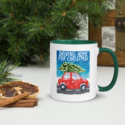 Driving Home For Christmas Mug