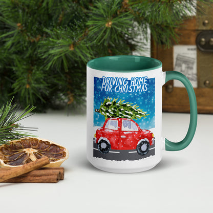 Driving Home For Christmas Mug