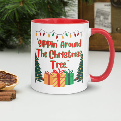 Sipping Around The Christmas Tree Mug