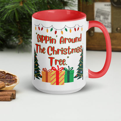 Sipping Around The Christmas Tree Mug